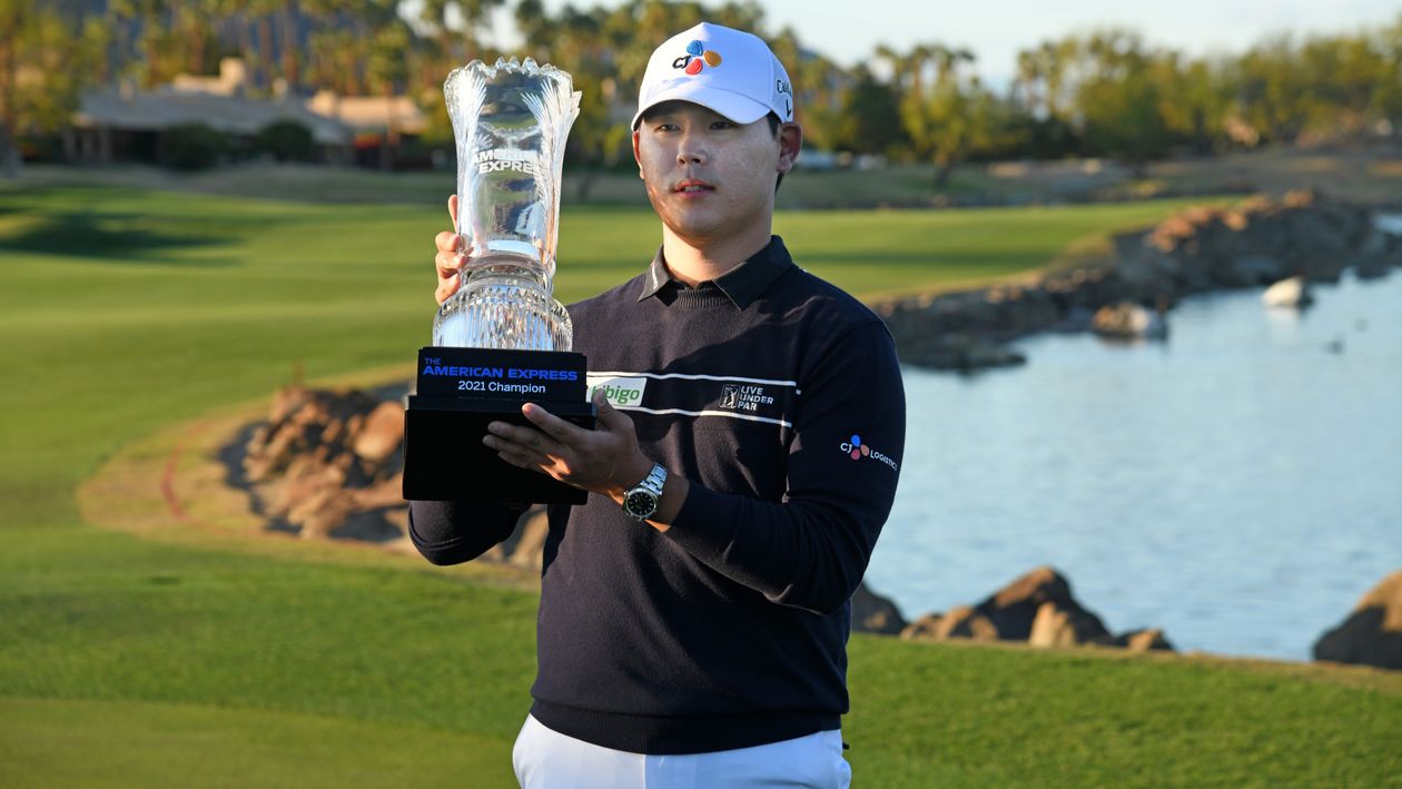 American Express Si Woo Kim Edges Patrick Cantlay For Third PGA Tour Win