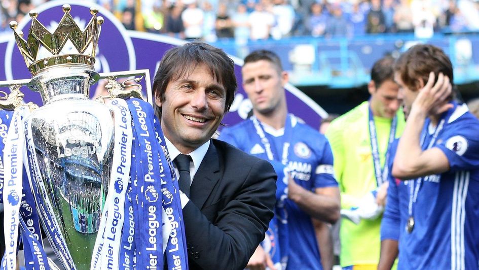 Antonio Conte won the Premier League title in his first Chelsea season