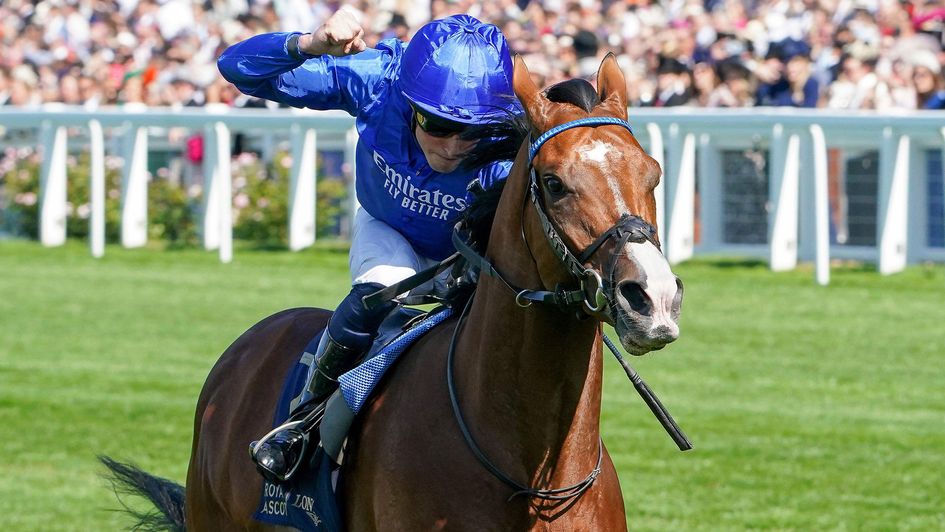 William Buick punches the air on Ombudsman