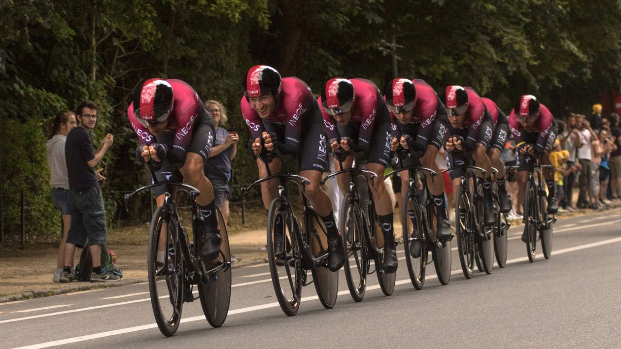 Tour De France 2019 Team Ineos Finish Second In Team Time Trial Boost For Geraint Thomas And