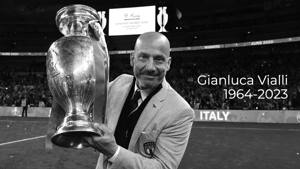 Former Italy Striker Gianluca Vialli Has Died At The Age Of 58