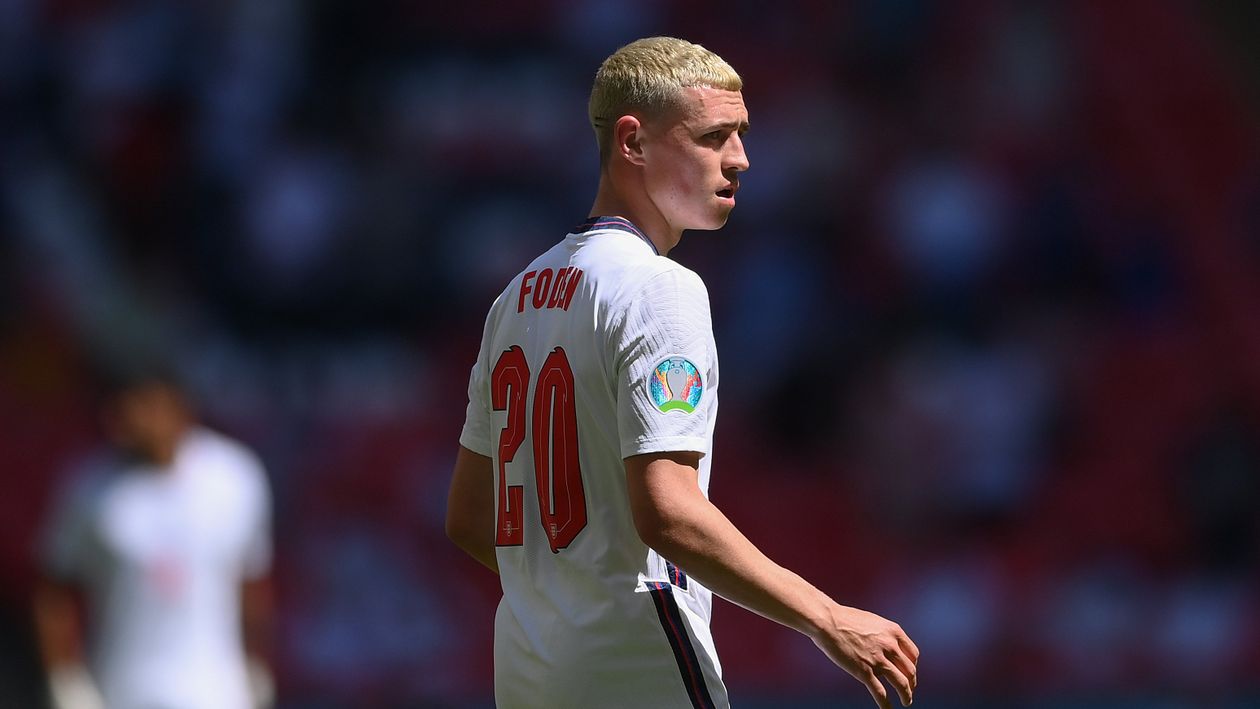 Phil Foden sat out England's final training session prior to the Euro 2020 final