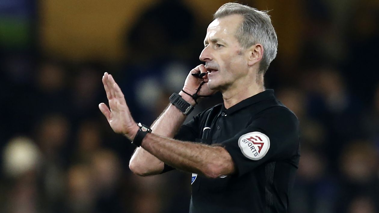 Referee Martin Atkinson