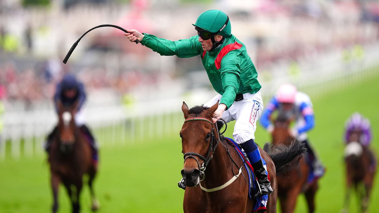 Ezeliya won the Oaks at Epsom Downs