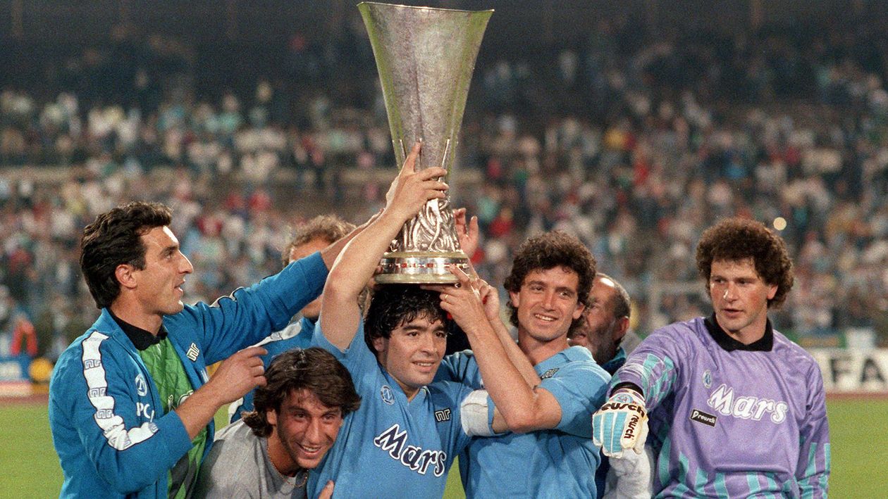 Diego Maradona won the UEFA Cup with Napoli