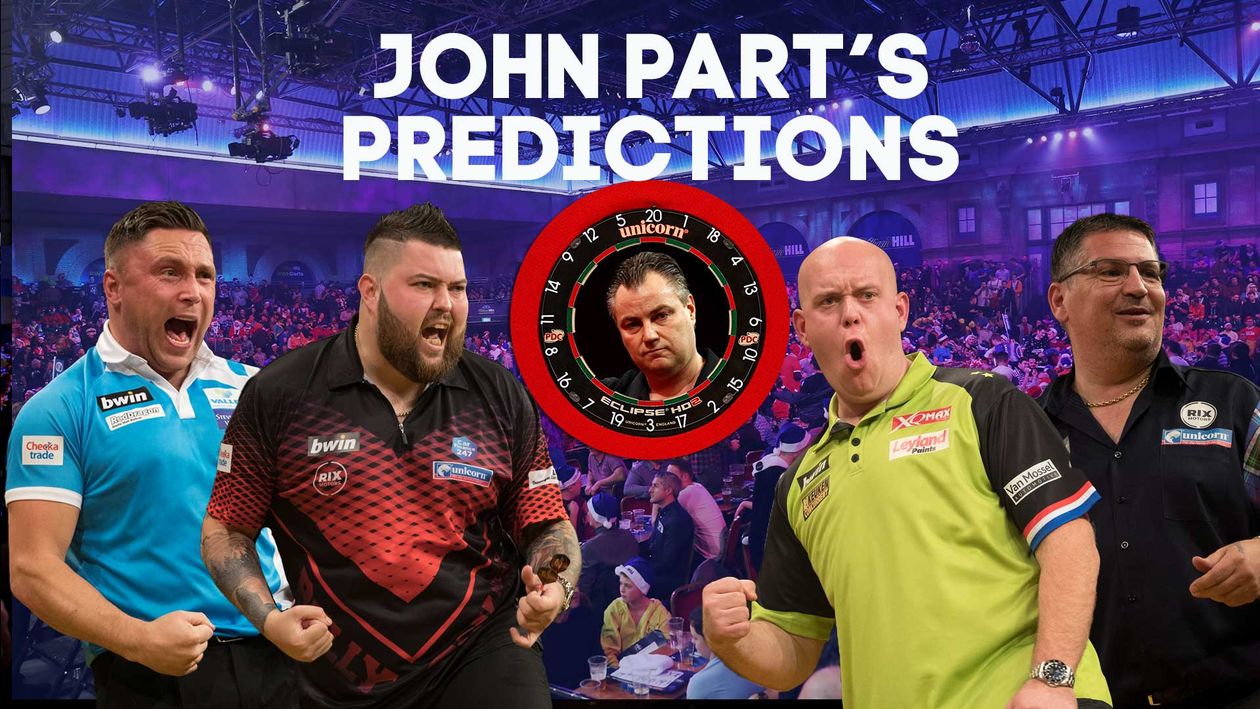 PDC World Darts Championship John Part's predictions, best bets