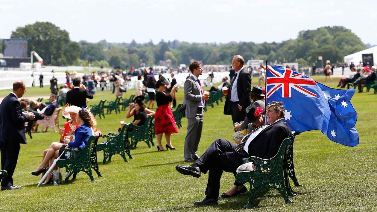 Simon Holt on why overseas visitors flock to Royal ascot including Australian superstar Black Caviar