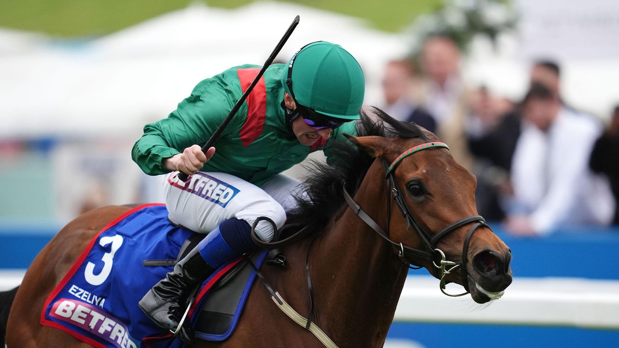 Dermot Weld and the Aga Khan at Epsom