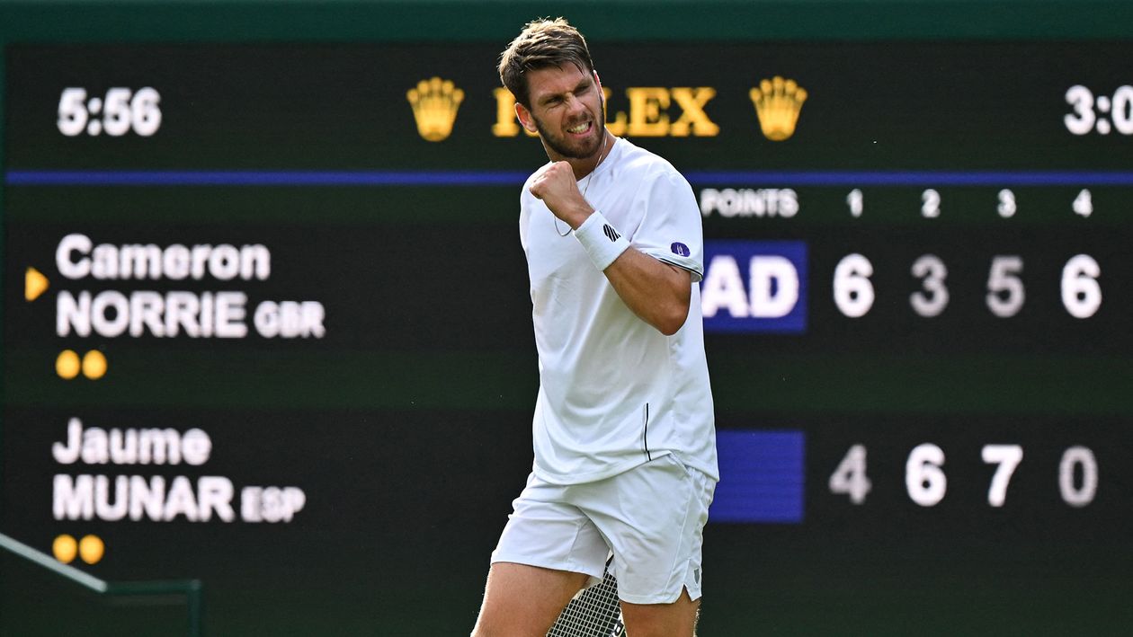 British Number One Cameron Norrie Battles Back To Beat Jaume Munar In ...