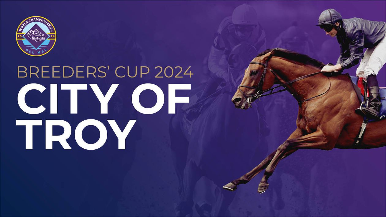 City Of Troy out to prove himself Aidan O’Brien’s best-ever horse in Breeders’ Cup Classic at Del Mar