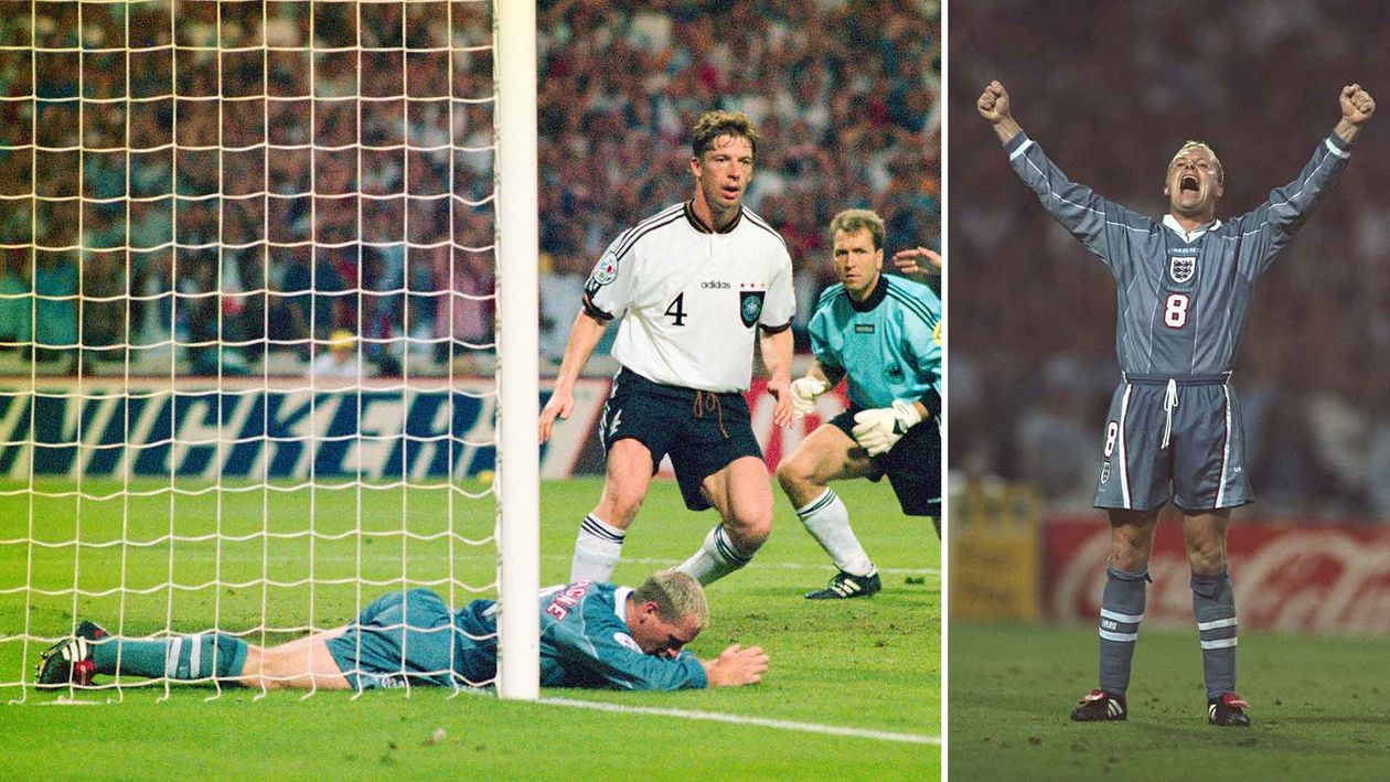 If Paul Gascoigne S Boots Were One Size Bigger How English Football S History Could Have Changed At Euro 96