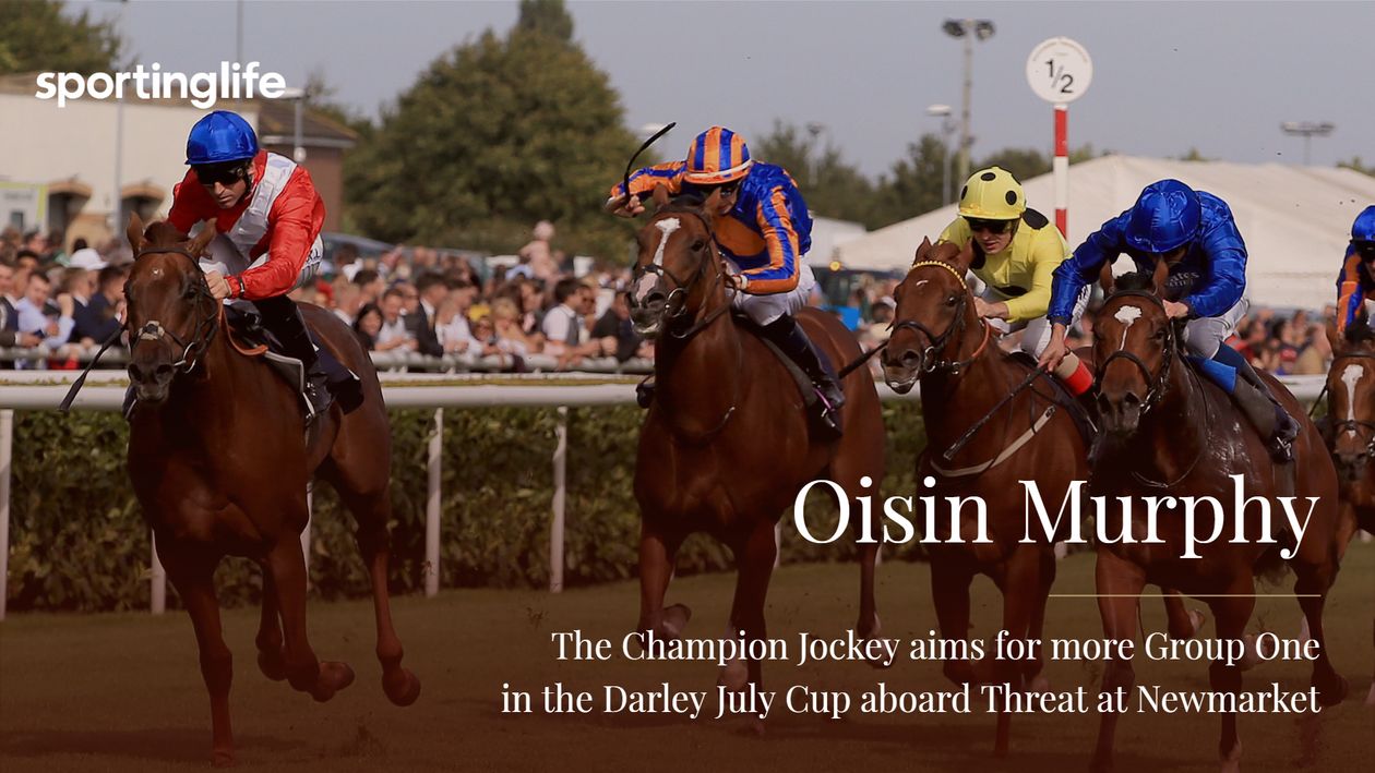 Oisin Murphy is looking forward to the July Cup