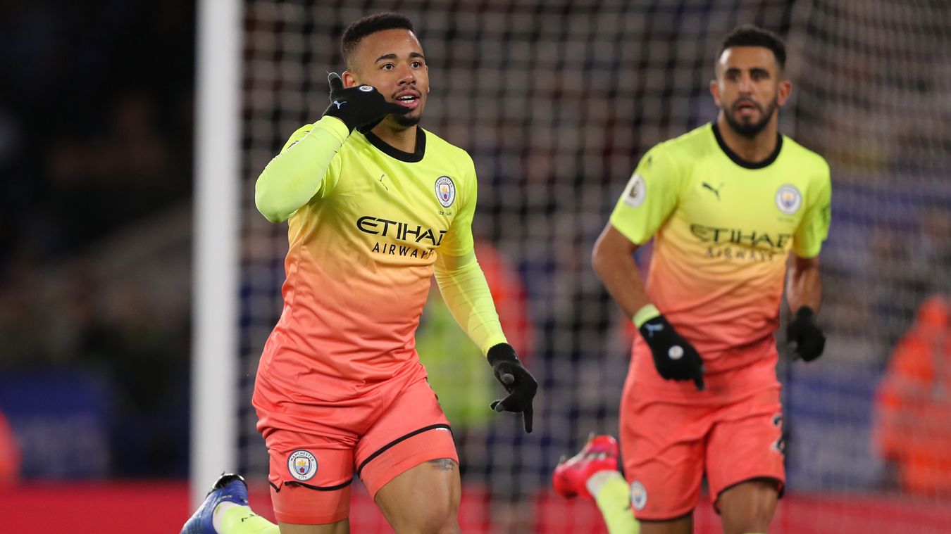 Leicester 0 1 Manchester City Substitute Gabriel Jesus Secures Late Premier League Victory At King Power