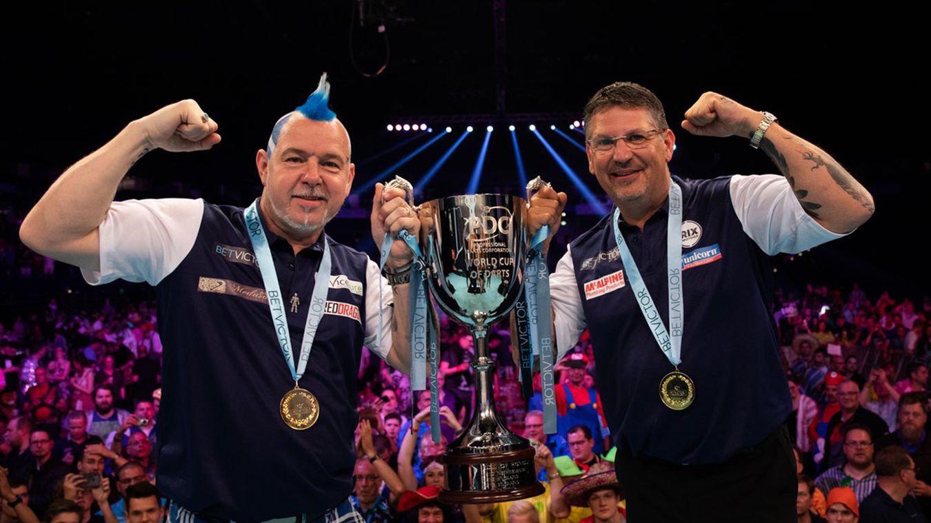 World Cup of Darts results Scotland's Gary Anderson and Peter Wright