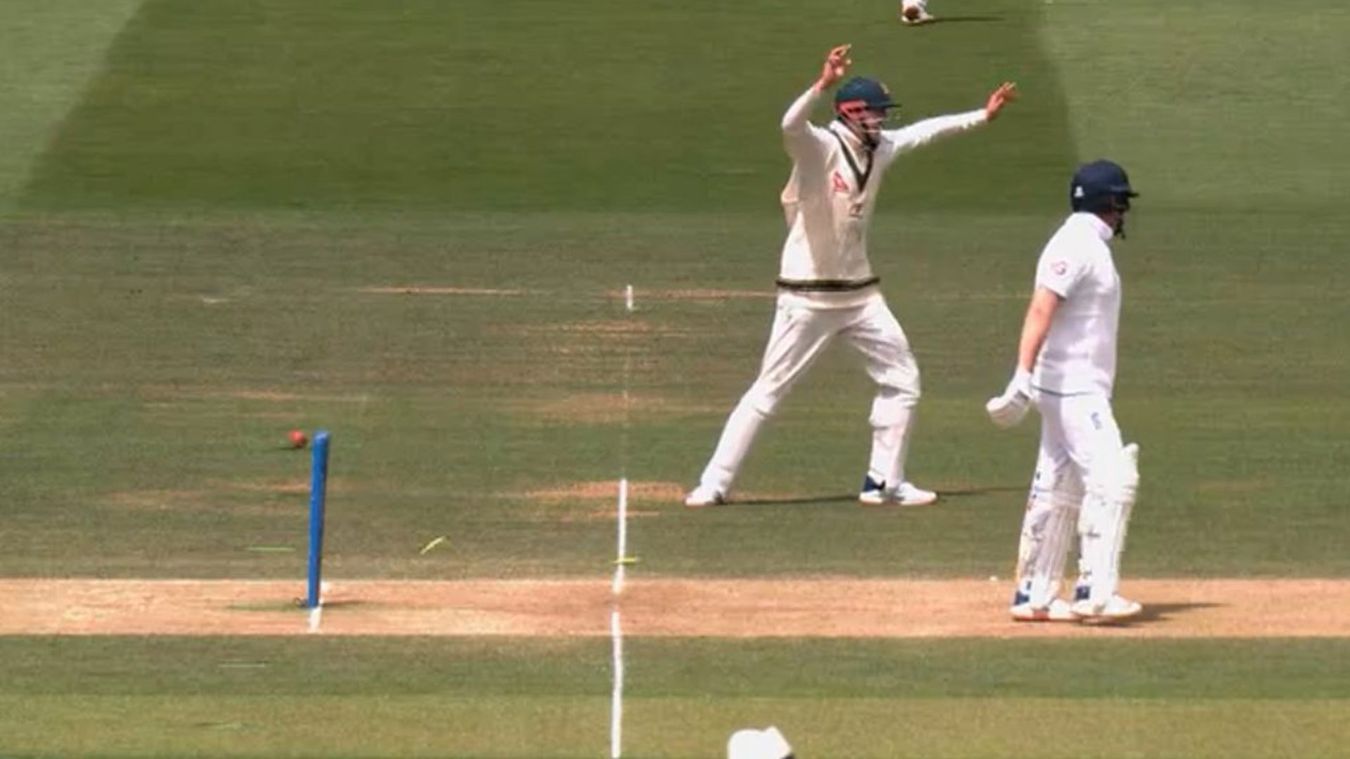 Watch Jonny Bairstow's controversial dismissal as England fans brand ...