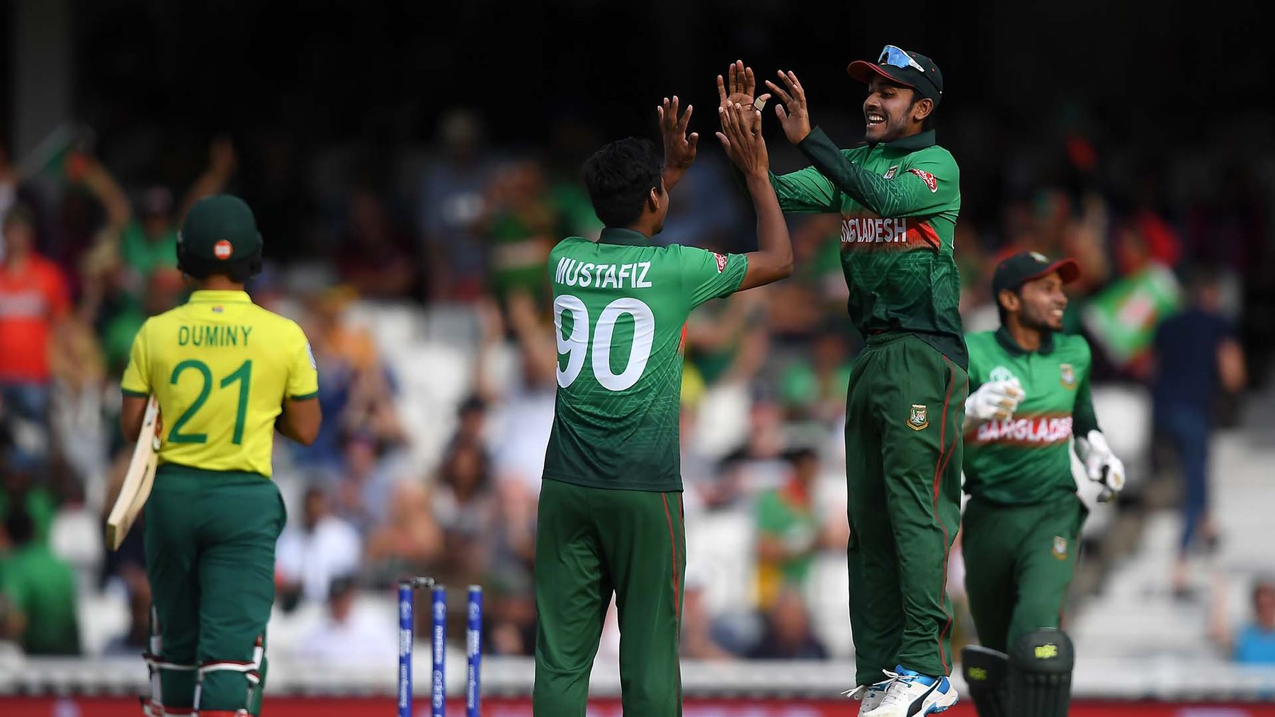 Cricket World Cup results 2019 Bangladesh beat South Africa by 21 runs