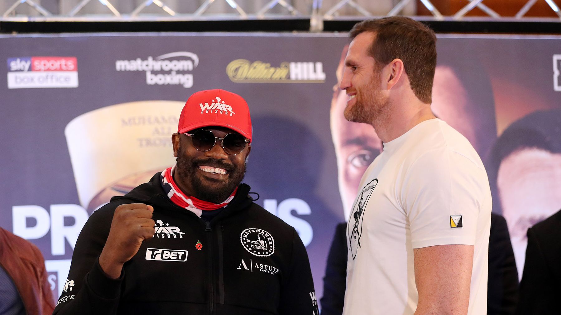 OVER 500LBS! Dereck Chisora vs David Price WEIGH-IN