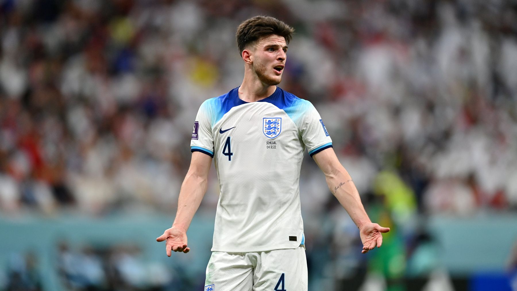 England 2022 World Cup: Declan Rice misses training ahead of France clash