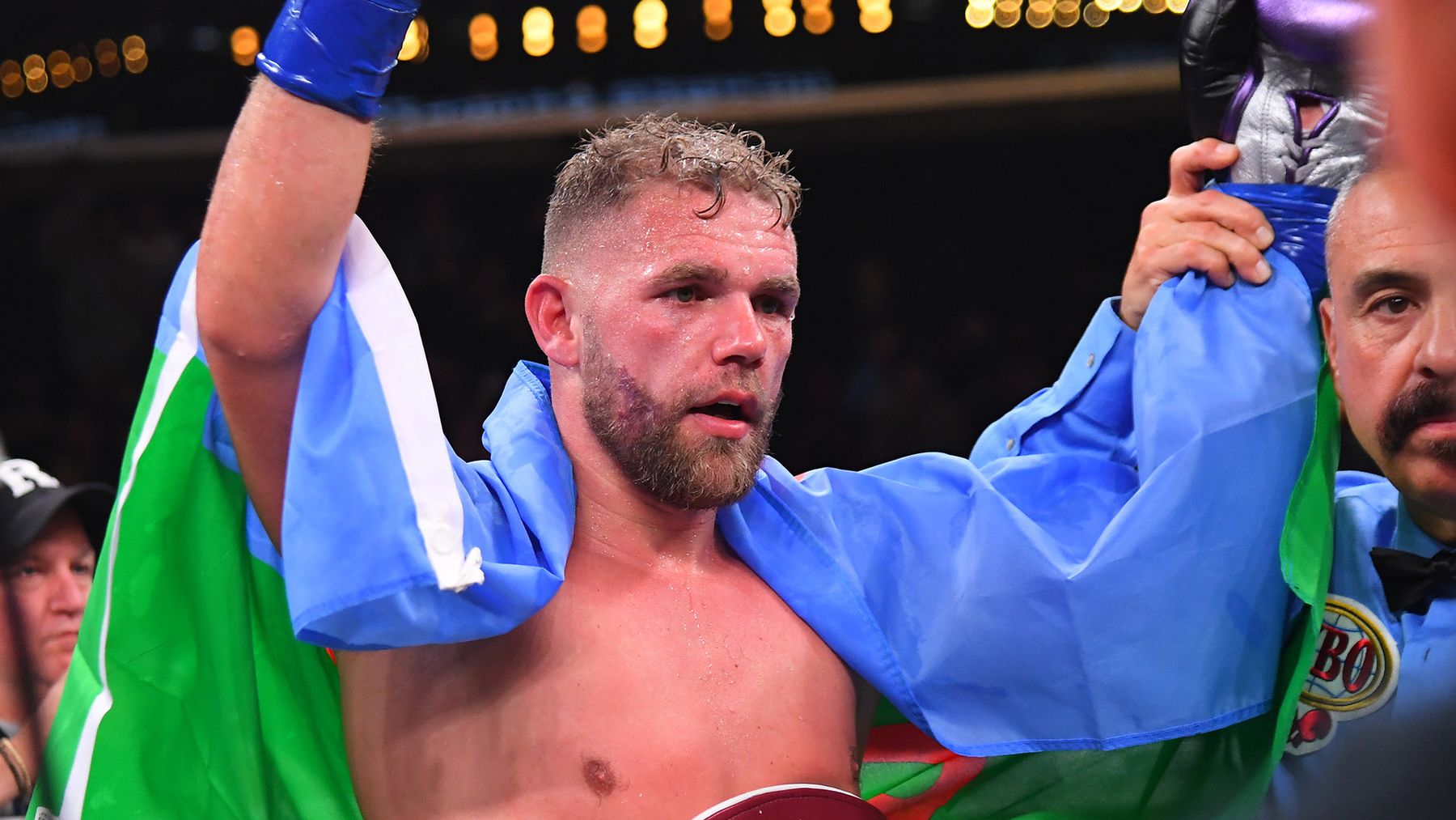 Billy Joe Saunders retains world title the hard way against Martin Murray, Boxing