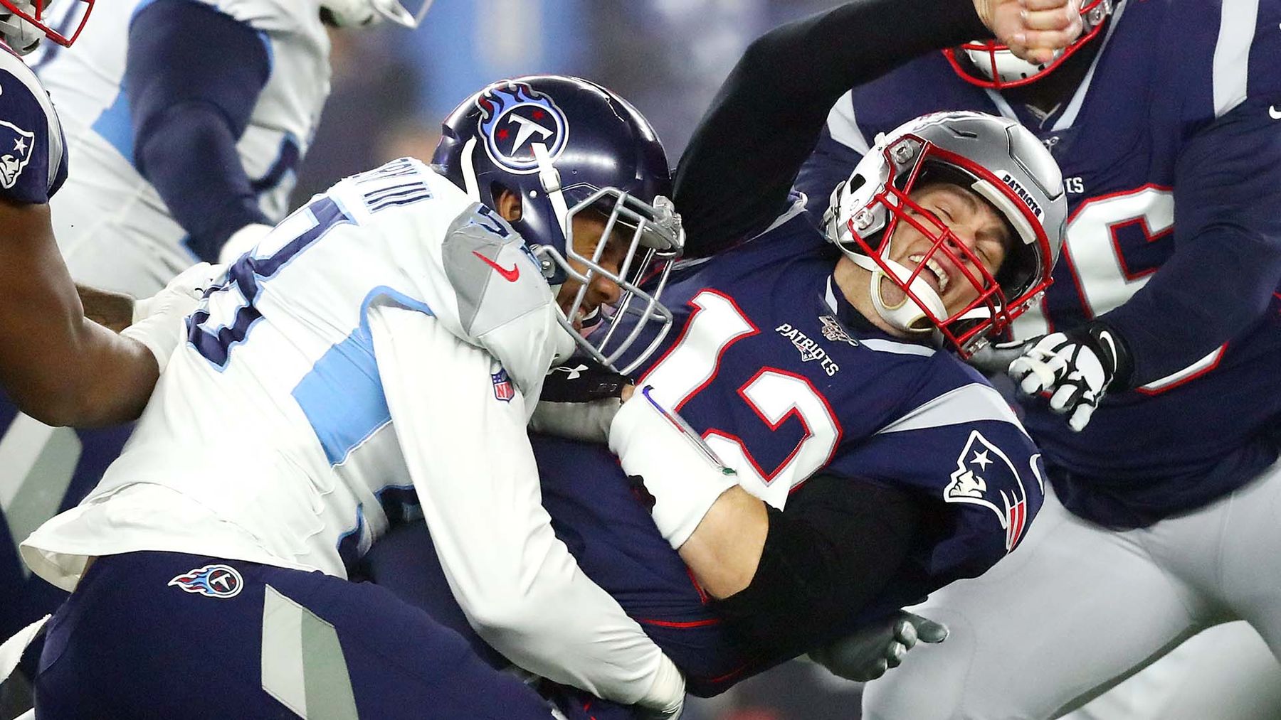 Derrick Henry, Titans Stun Patriots 20-13 Wild-Card Upset