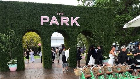 The Park section of the racecourse