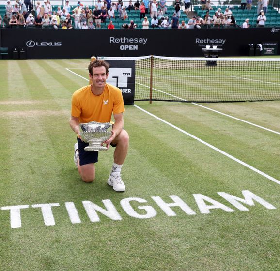 Andy Murray completes Challenger Tour double in Nottingham with his