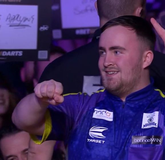 Darts results Luke Littler silences Liverpool crowd to win a third