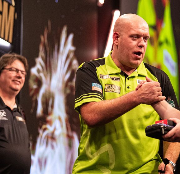 Darts results Michael van Gerwen defeats Luke Littler to win the