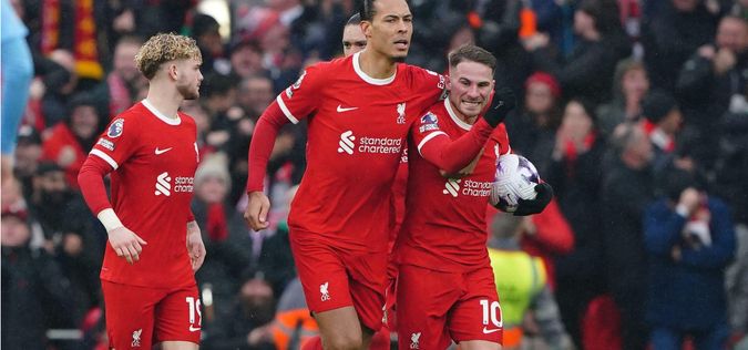 Liverpool 1-1 Man City: Reds Fight Back With Alexis Mac Allister ...