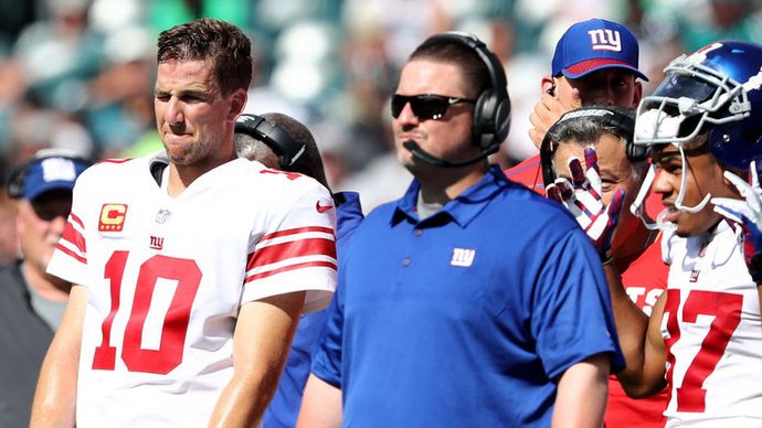 Eli Manning and Ben McAdoo