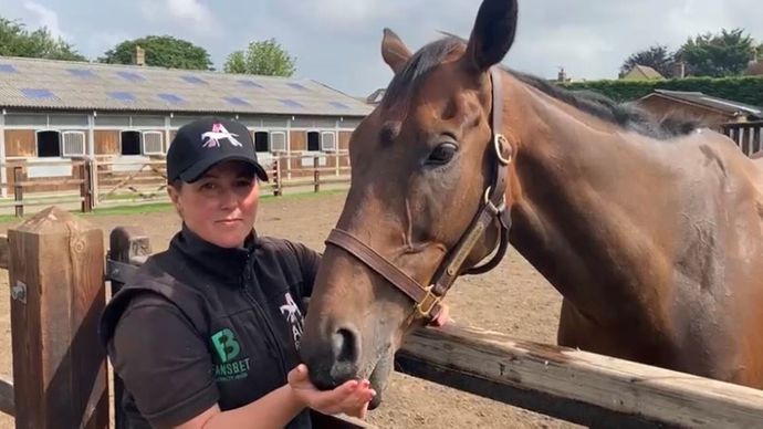 Amy Murphy with Mercian Prince