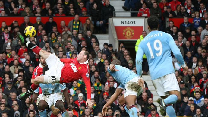 Rooney's wonder strike against Manchester City