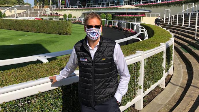 Ed Chamberlin at Royal Ascot last week