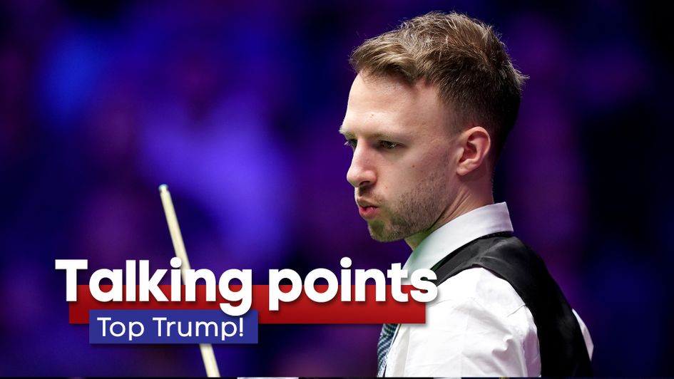 Judd Trump has been going great guns of late