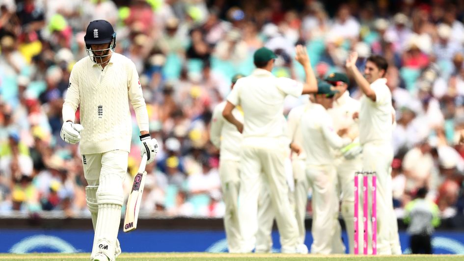 James Vince departs for 25 at the SCG