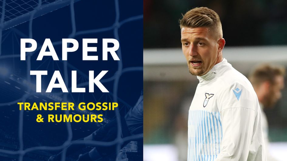 Manchester United are targeting Lazio's Sergej Milinkovic-Savic