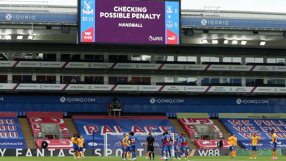 VAR was the centre of attention again at Selhurst Park