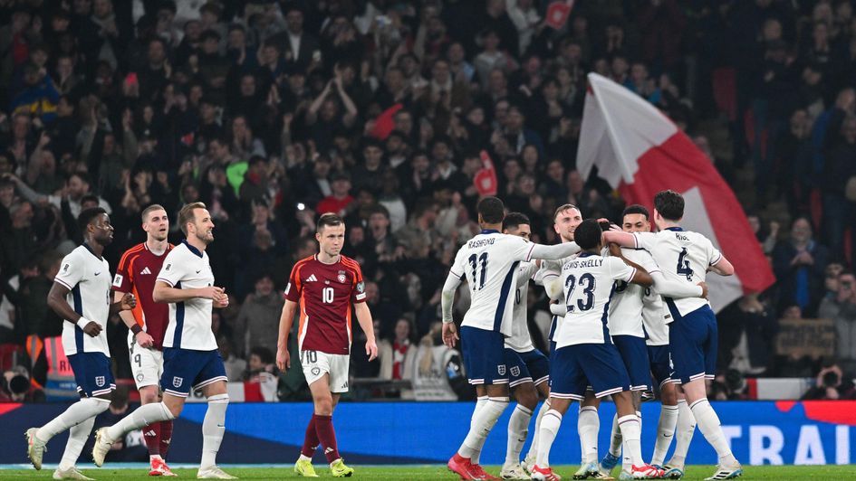 Celebrations for England