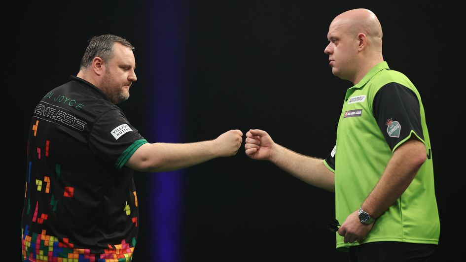 Ryan Joyce defeated Michael van Gerwen (Picture: PDC)