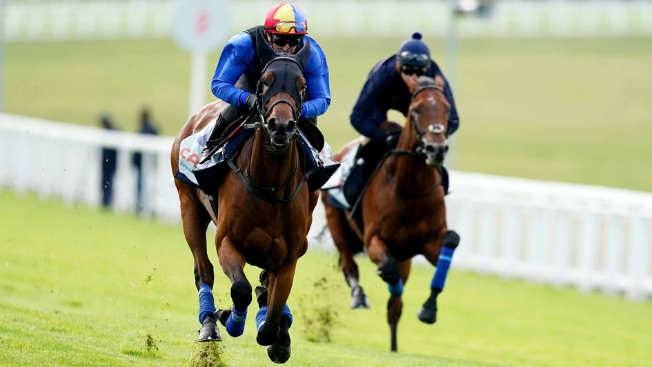 Emily Upjohn works at Epsom under Frankie Dettori