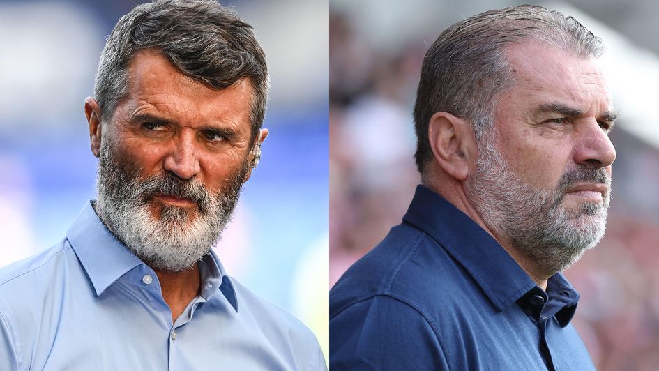 Roy Keane and Ange Postecoglou