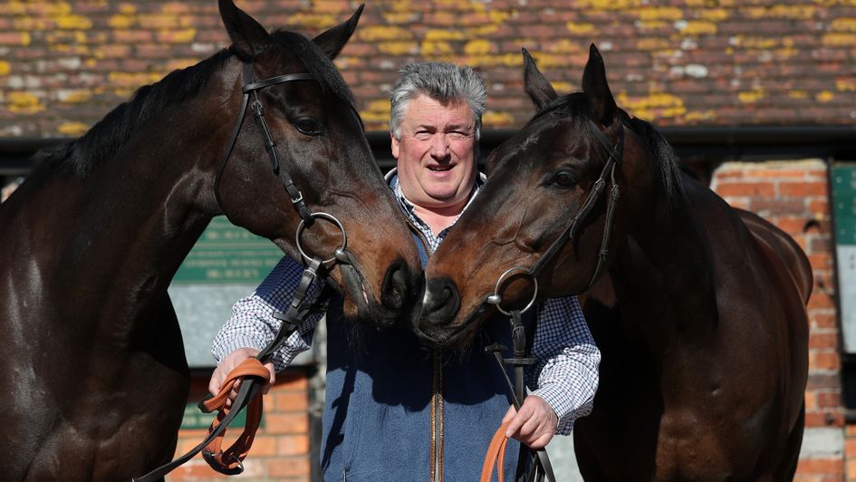 Paul Nicholls with Clan Des Obeaux and Frodon