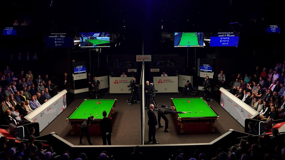 The Crucible hosts the World Championship