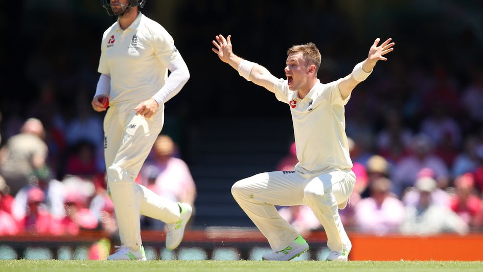 Mason Crane took just one wicket on day three