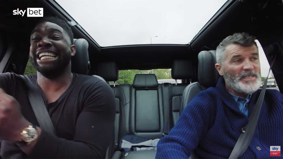 Scroll down to watch Micah Richards and Roy Keane on their road trip