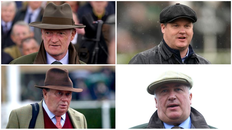 Willie Mullins, Gordon Elliott, Nicky Henderson and Paul Nicholls