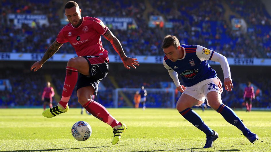 Freddie Sears (right) in action against QPR