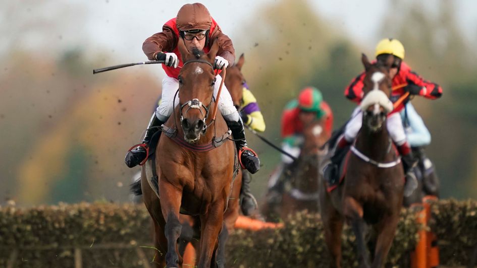 Ecu De La Noverie winning at Newbury