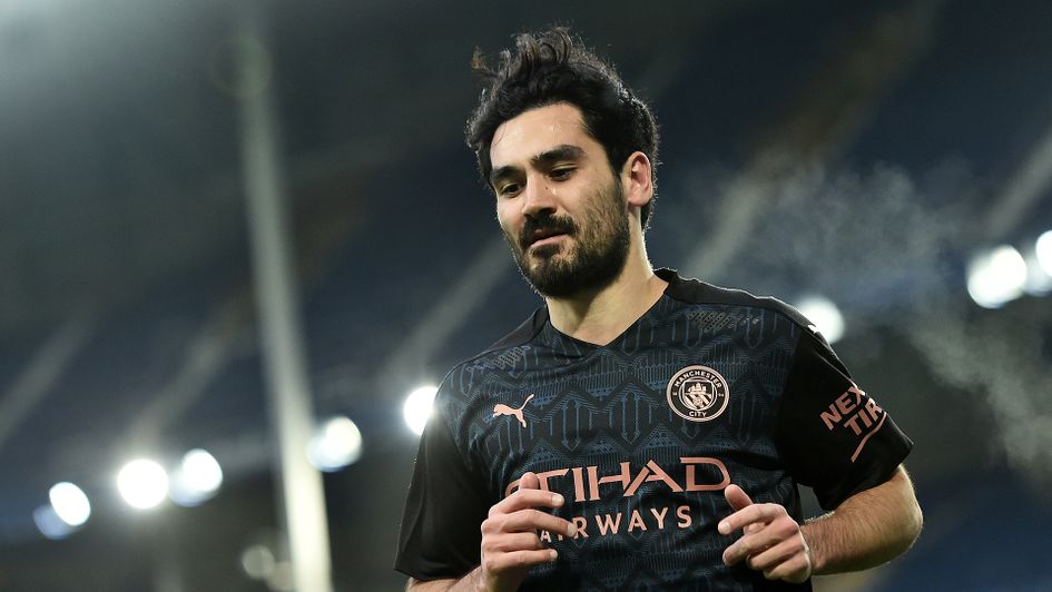 Manchester City midfielder Ilkay Gundogan