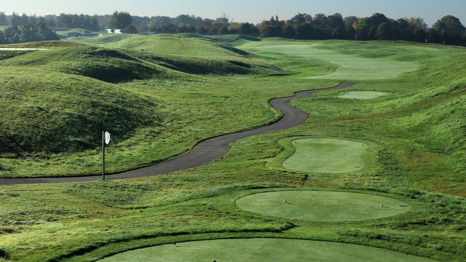 The 17th hole at Le Golf National